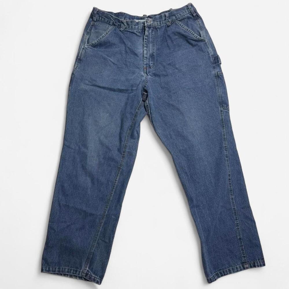 Rasco FR Flame Resistant Carpenter Jeans Mens 36x30 Blue Denim Workwear Pants